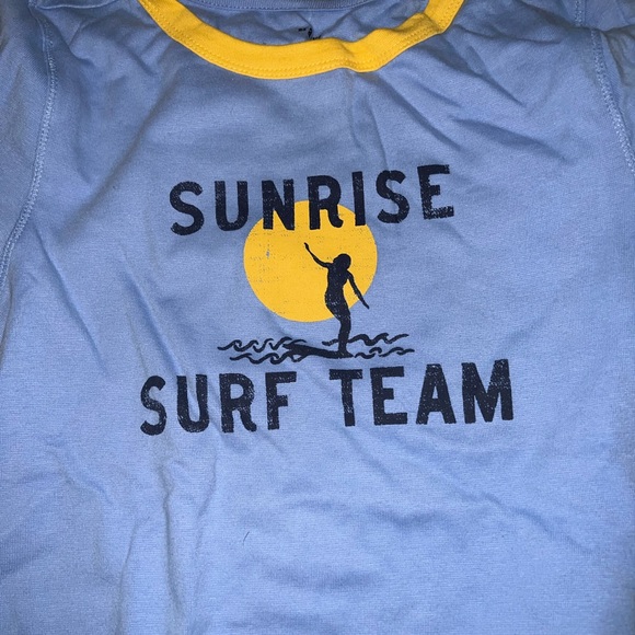 NWT sunrise surf graphic tee Anthropologie - Picture 5 of 7